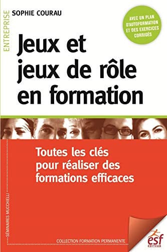 JEUX ET JEUX DE ROLE EN FORMATION, de COURAU SOPHIE | portada del libro
