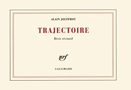 TRAJECTOIRE, de Jouffroy | portada del libro