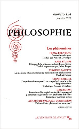 PHILOSOPHIE 124, de Arnaud Dewalque | portada del libro