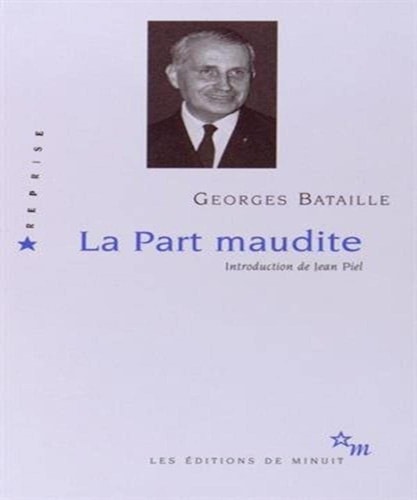 LA PART MAUDITE, de Georges Bataille | portada del libro