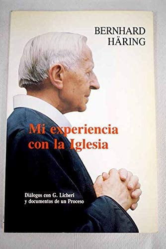Mi experiencia con la Iglesia. Entrevista de G. Licheri (3. ed.), de Häring | portada del libro
