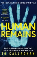 HUMAN REMAINS, de Jo Callaghan | portada del libro