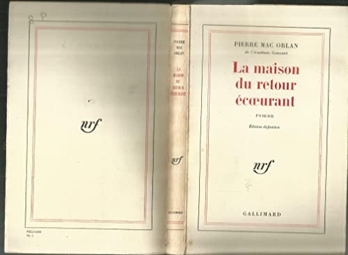 LA MAISON DU RETOUR ECOEURANT, de Pierre Mac Orlan | portada del libro