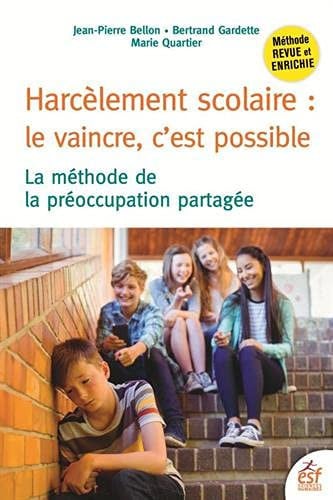 HARCELEMENT SCOLAIRE LE VAINCRE C'EST POSSIBLE, de BELLON JEAN-PIE | portada del libro