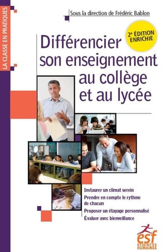 DIFFERENCIER SON ENSEIGNEMENT AU COLLEGE ET AU LYCEE, de BABLON FREDERIC | portada del libro