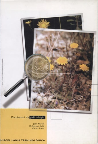 Diccionari de palinologia, de Julià | portada del libro