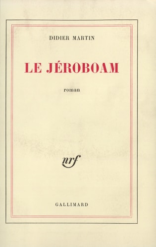 LE JEROBOAM, de Martin | portada del libro