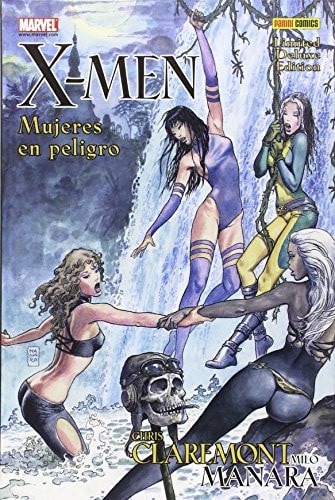 X-Men, Mujeres en peligro, de CLAREMONT#MANARA | portada del libro