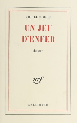 UN JEU D'ENFER, de Mohrt | portada del libro