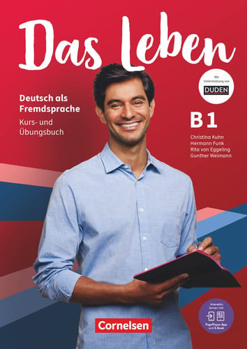 DAS LEBEN B1 LIBRO CURSO+EJERCICIOS, de VVAA | portada del libro