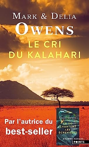 LE CRI DU KALAHARI, de Delia Owens | portada del libro