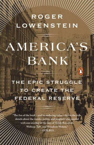AMERICANS BANK, de Roger Lowenstein | portada del libro