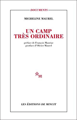 UN CAMP TRES ORDINAIRE, de Micheline Maurel | portada del libro