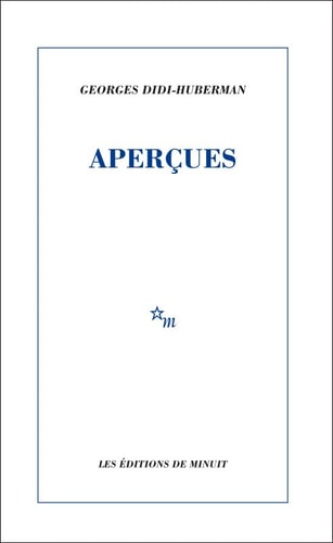 APERCUES, de Georges Didi-Huberman | portada del libro