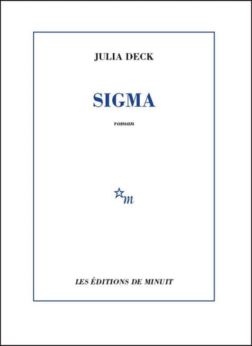 SIGMA, de Julia Deck | portada del libro