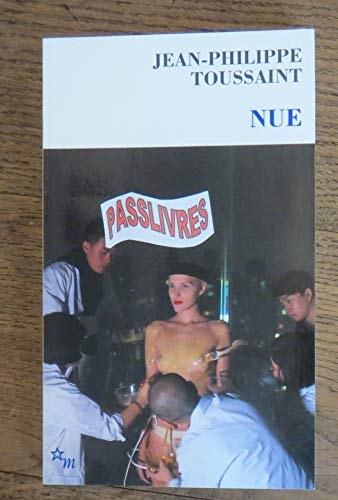 NUE, de Jean-Philippe Toussaint | portada del libro