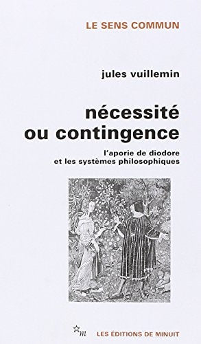 NECESSITE OU CONTINGENCE NED, de Jules Vuillemin | portada del libro