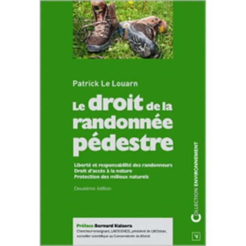 E DROIT DE LA RANDONNEE PEDESTRE (2E ED, de Patrick Le Louarn | portada del libro