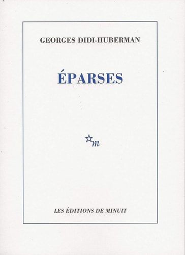 EPARSES, de Georges Didi-Huberman | portada del libro