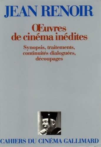 OEUVRES DE CINEMA INEDITES, de Renoir | portada del libro