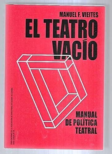 El teatro vacío, de Vieites García | portada del libro