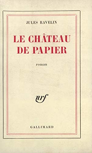 LE CHATEAU DE PAPIER, de Ravelin | portada del libro