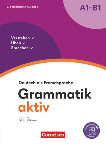 GRAMMATIK AKTIV A1-B1 NEU, de Uben Horen Sprechen | portada del libro