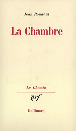 LA CHAMBRE, de Jean Roudaut | portada del libro
