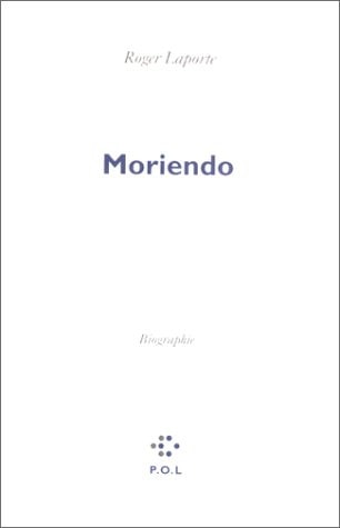 MORIENDO, de Laporte | portada del libro