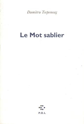 MOT SABLIER, de Tsepeneag | portada del libro