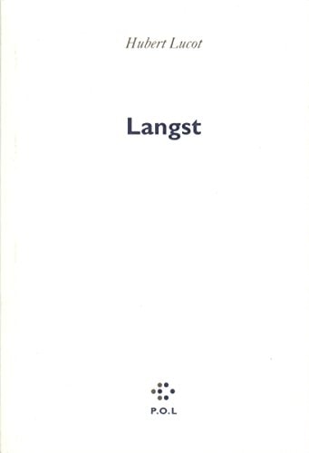 LANGST, de Lucot | portada del libro