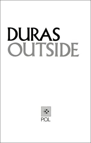 OUTSIDE, de Duras | portada del libro