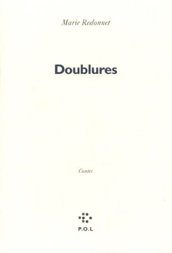 DOUBLURES, de Redonnet | portada del libro