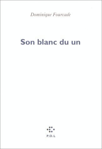 SON BLANC DU UN, de Fourcade | portada del libro