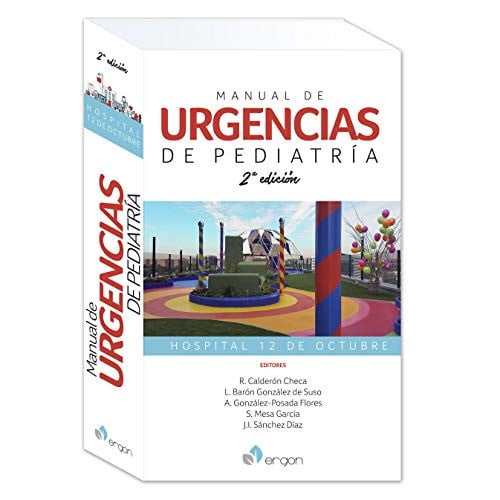 Manual de Urgencias de Pediatría 2ª edición | portada del libro