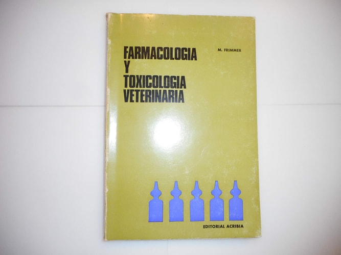Farmacolog¡a y toxicolog¡a veterinaria, de FRIMMER | portada del libro