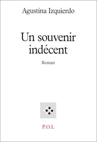 SOUVENIR INDECENT, de Izquierdo | portada del libro