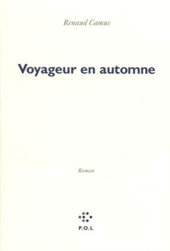VOYAGEUR EN AUTOMNE, de Camus | portada del libro