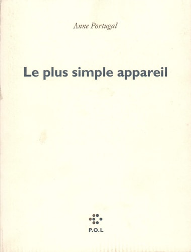 PLUS SIMPLE APPAREIL, de Portugal | portada del libro