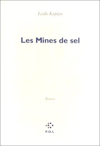 MINES DE SEL, de Kaplan | portada del libro
