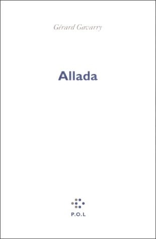 ALLADA, de Gavarry | portada del libro