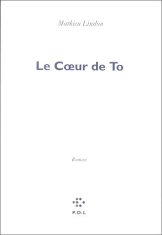 COEUR DE TO, de Lindon | portada del libro
