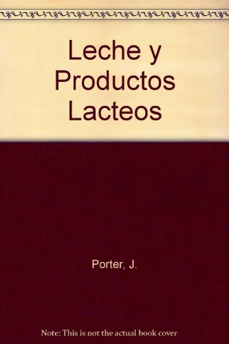Leche y productos lácteos, de PORTER | portada del libro