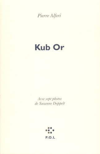 KUB OR, de Alferi | portada del libro