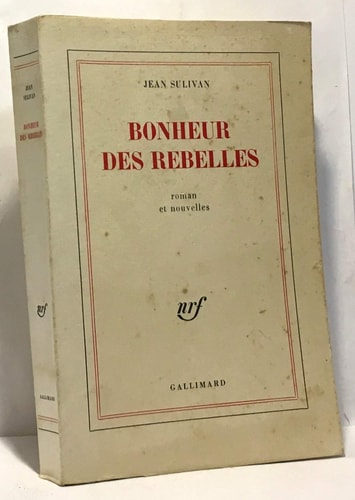 BONHEUR DES REBELLES, de Sulivan | portada del libro
