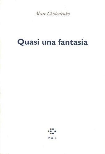 QUASI UNA FANTASIA, de Cholodenko | portada del libro