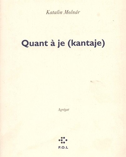 QUANT A JE KANTAJE, de Molnár | portada del libro