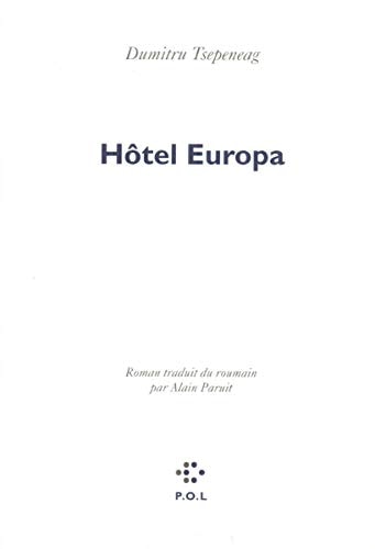 HOTEL EUROPA, de Dumitru Tsepeneag | portada del libro