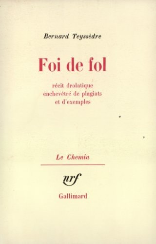 FOI DE FOL, de Teyssèdre | portada del libro