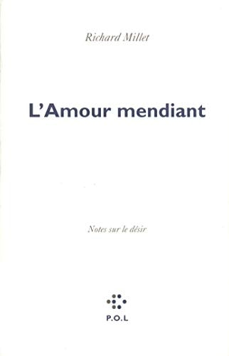 AMOUR MENDIANT, de Millet | portada del libro